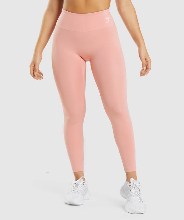 Damske Legíny Gymshark Training Ruzove | UY4516879